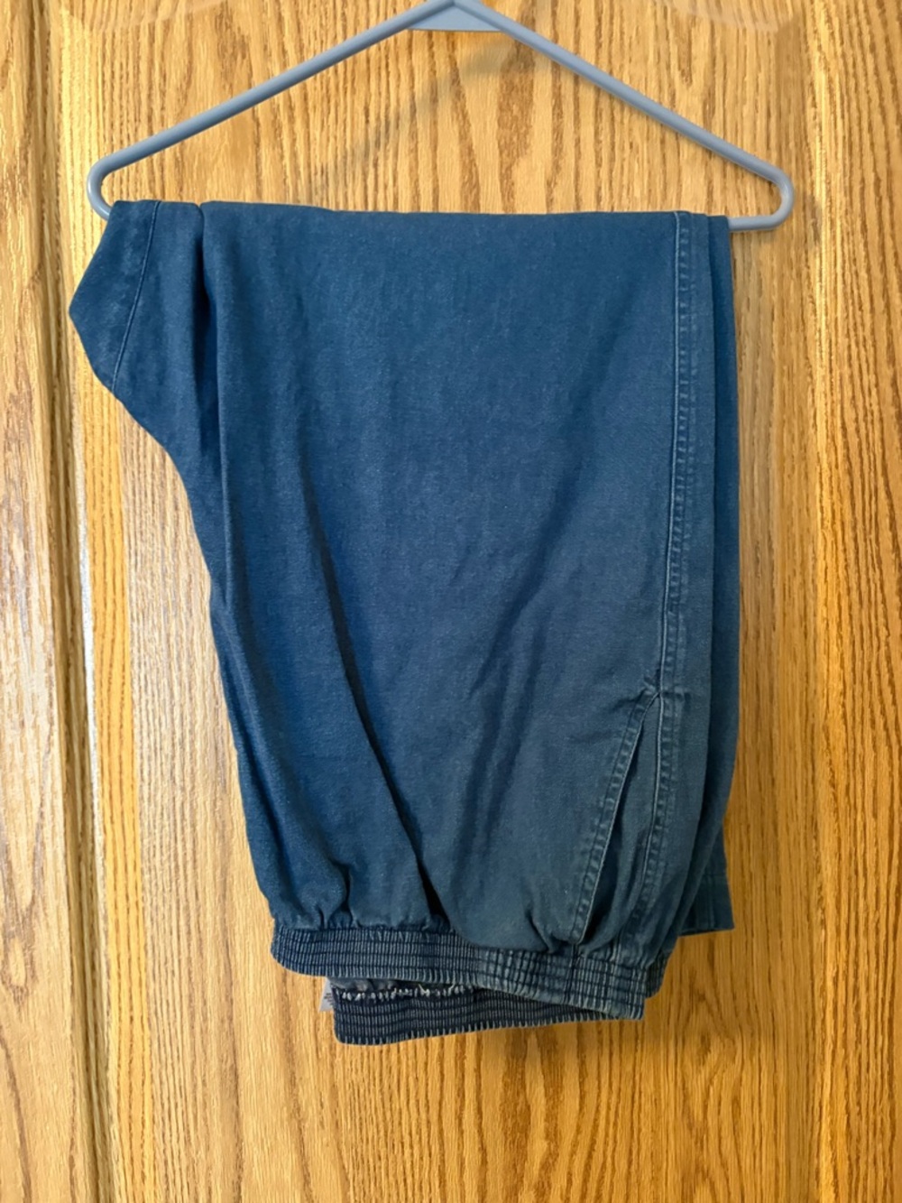 Alfred Dunner Dark Blue Women's Stretch Waist Pants